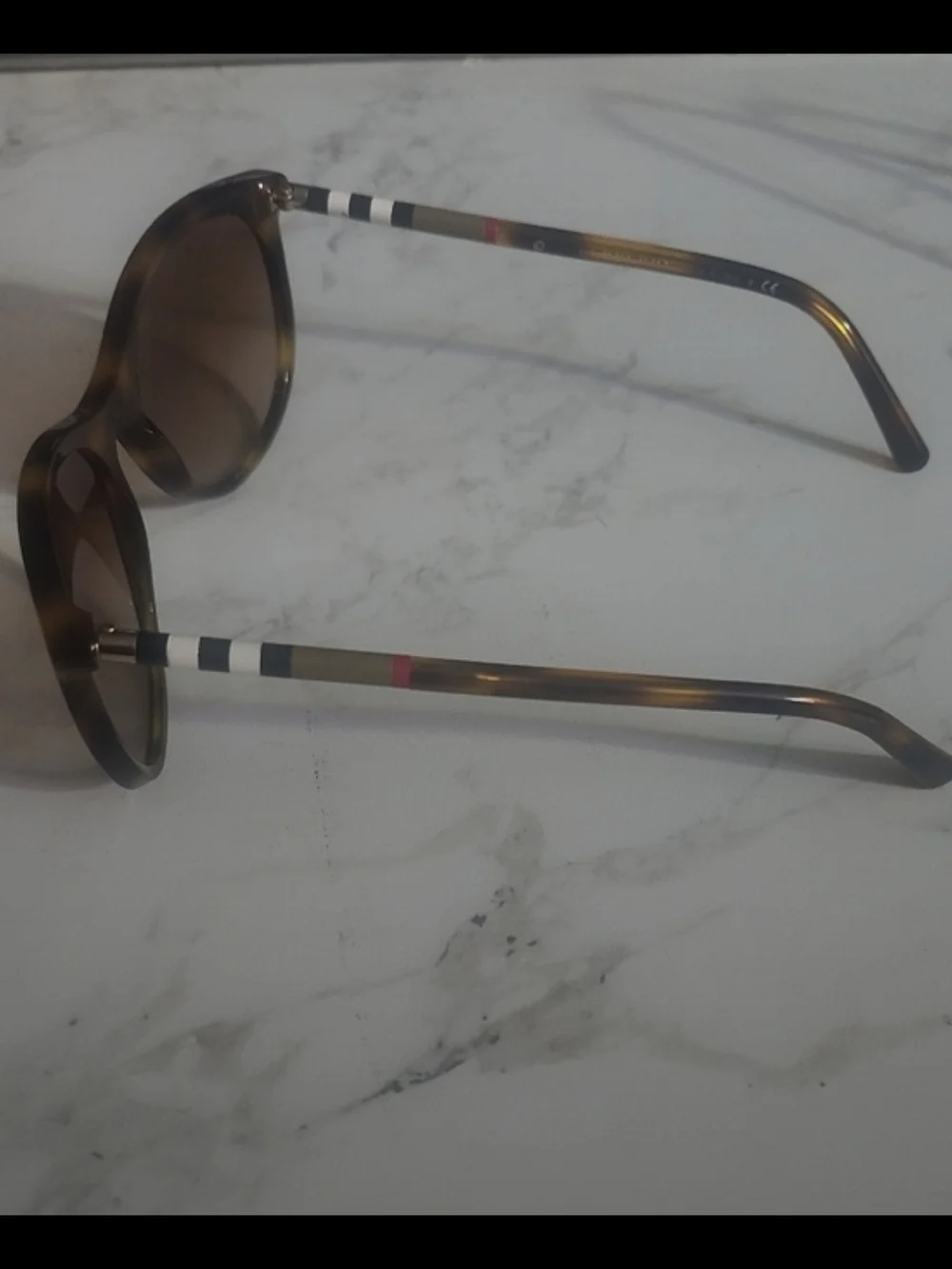 Burberry Tortoiseshell Nova Check Sunglasses B4145-A 3316/13 55/18/140